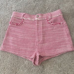 ZARA TWEED SHORTS